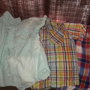 Short sleeve button up bundle.